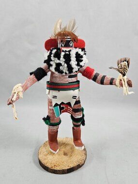 Hopi Navajo Kachina Doll Left Handed Hunter Dancer Native American Smith Vtg